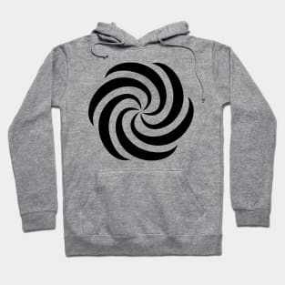 spiral circle Hoodie